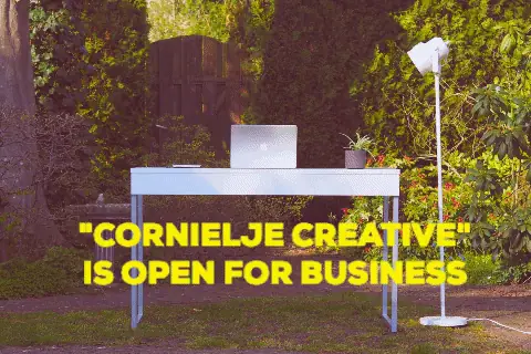 Cornielje Creative is open for business — Joris in de tuin, 2021